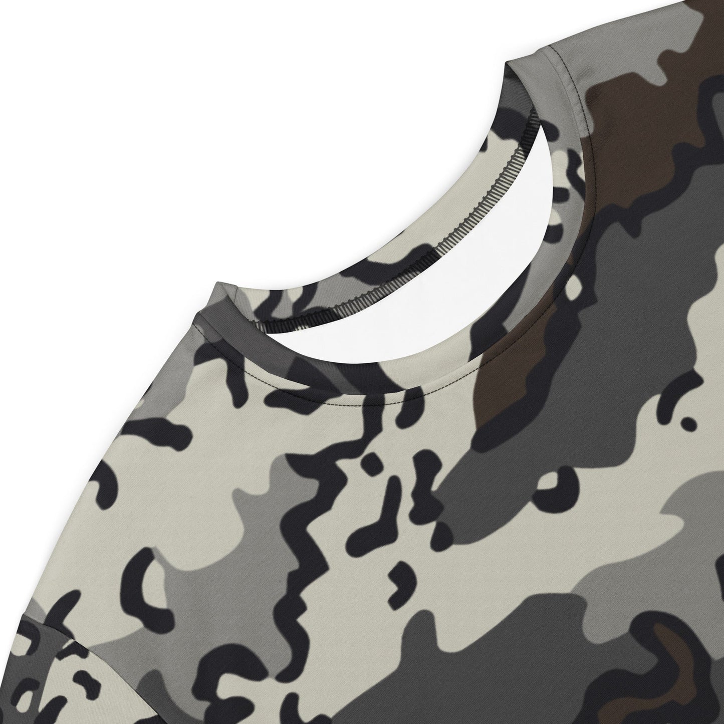 Alaska Chocolate Chip Tundra CAMO Womens T-Shirt Dress