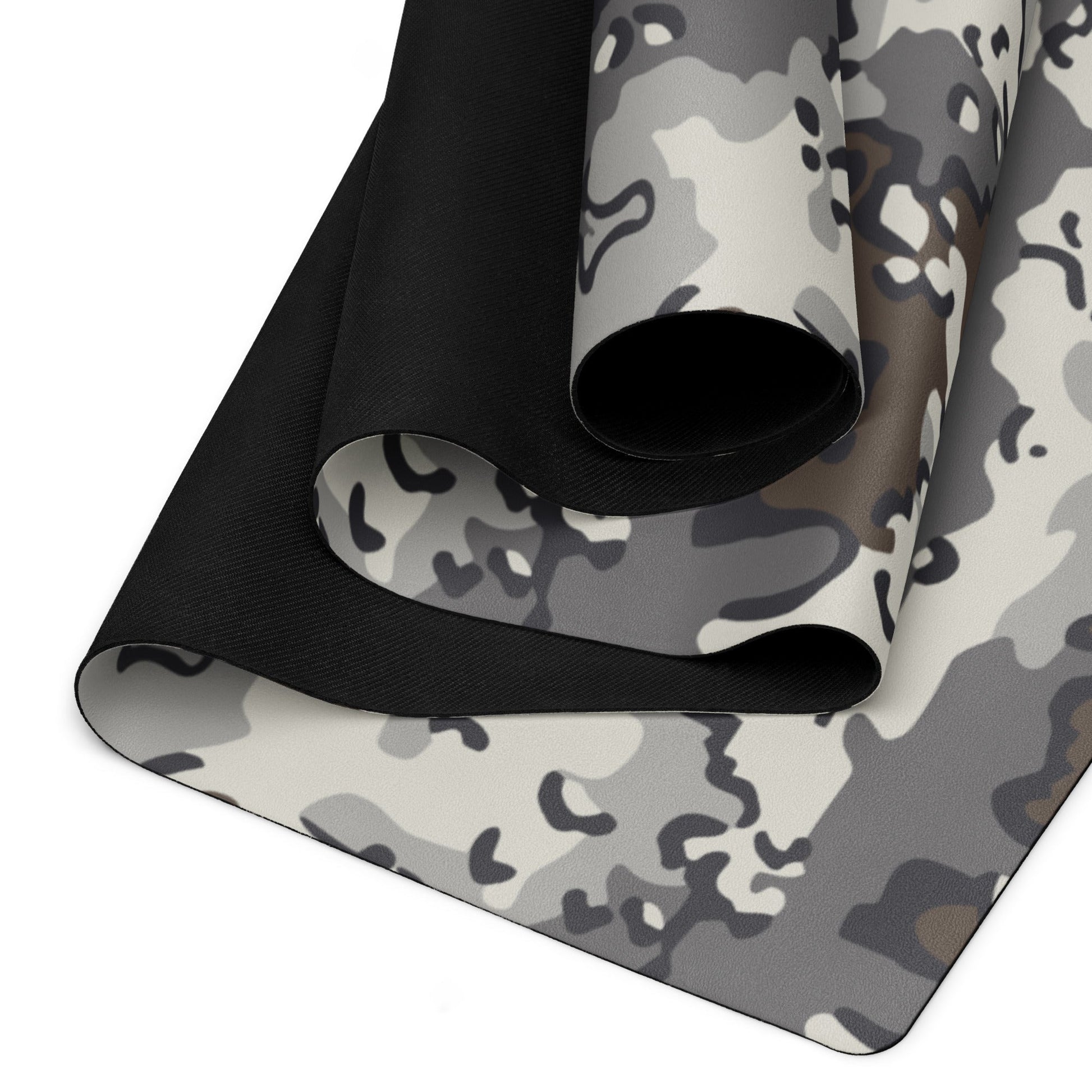 Alaska Chocolate Chip Tundra CAMO Yoga Mat