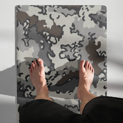 Alaska Chocolate Chip Tundra CAMO Yoga Mat