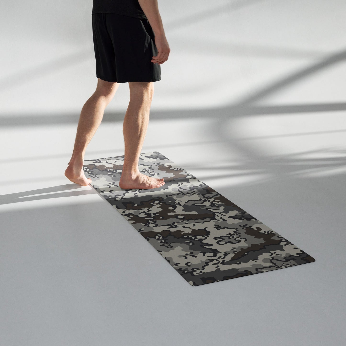 Alaska Chocolate Chip Tundra CAMO Yoga Mat