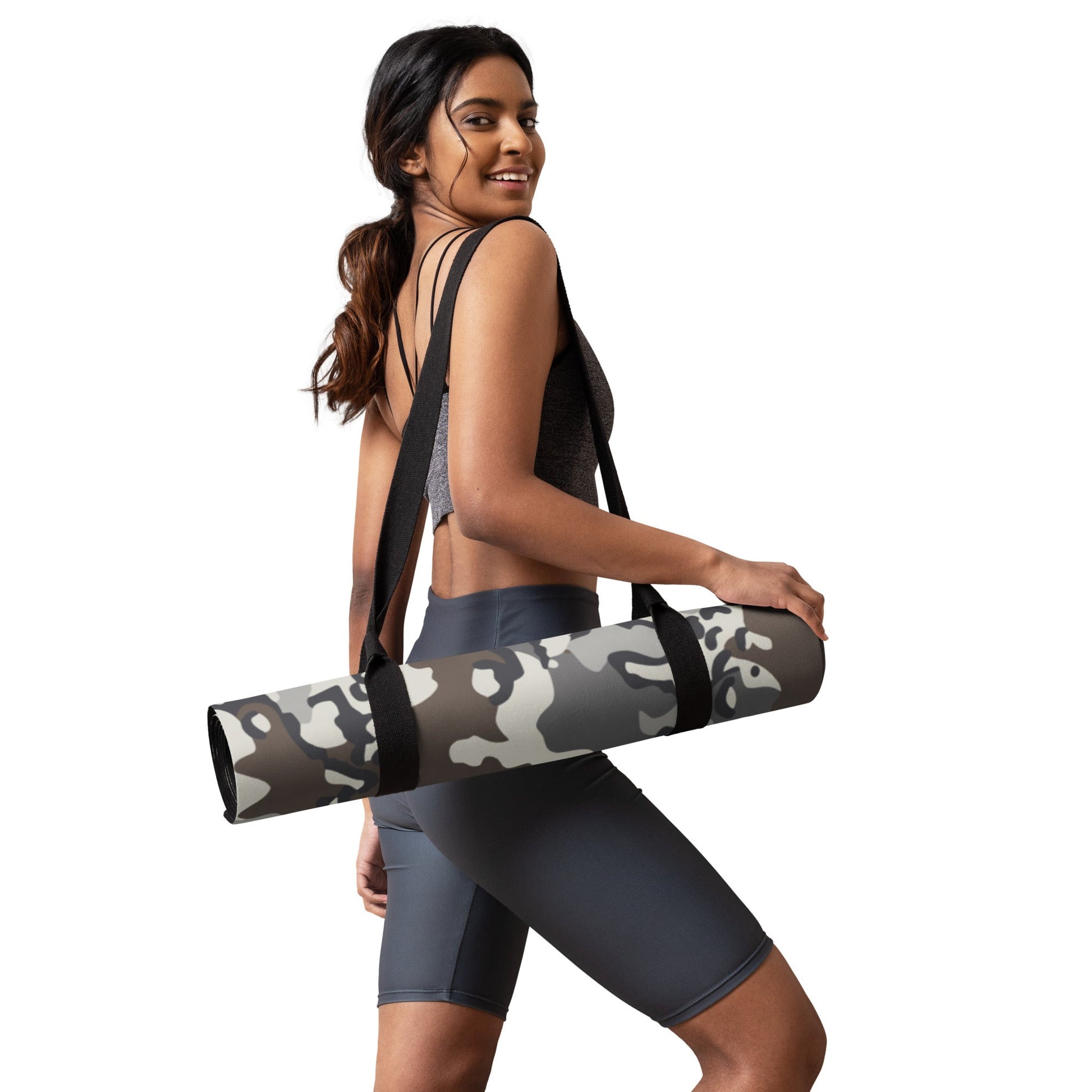 Alaska Chocolate Chip Tundra CAMO Yoga Mat