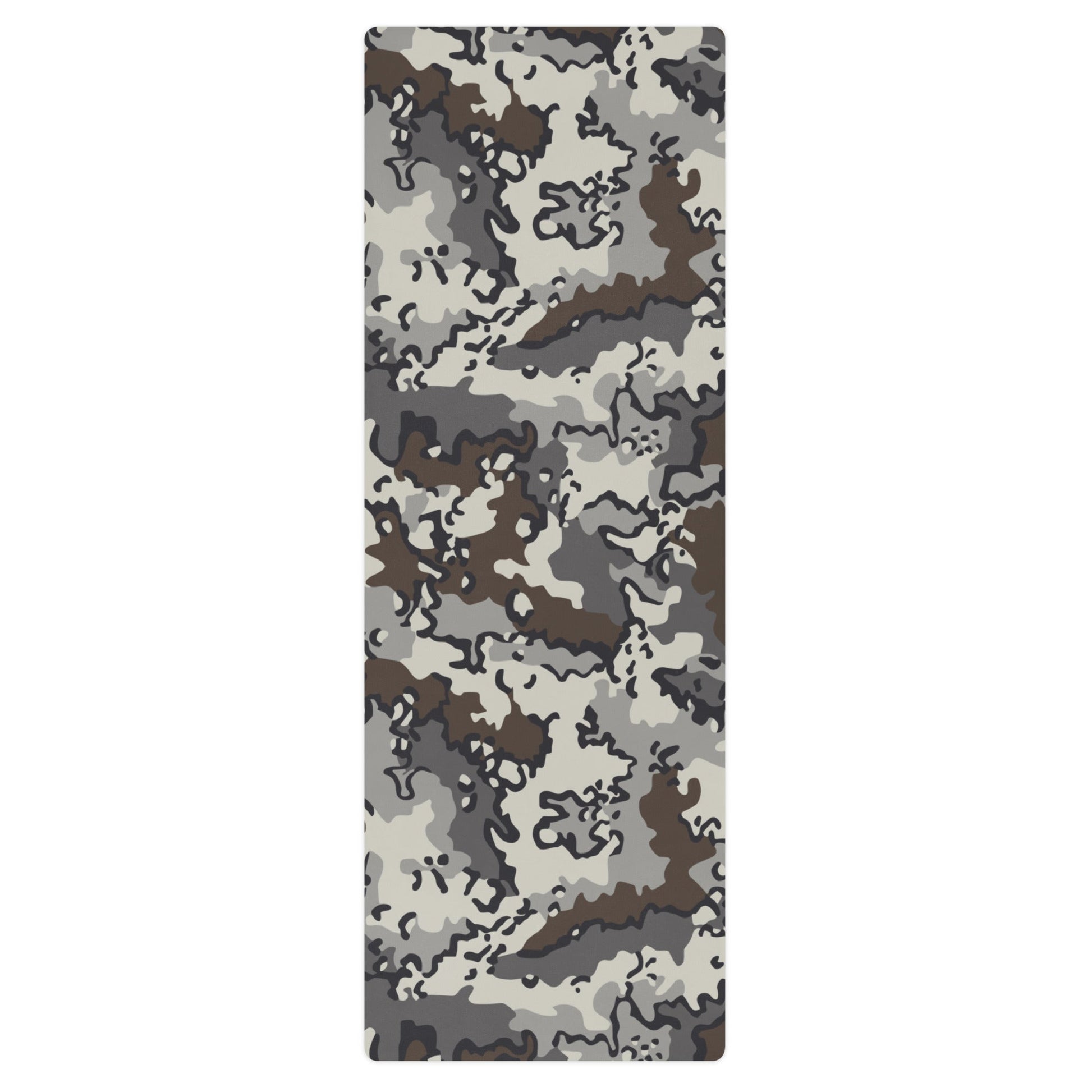 Alaska Chocolate Chip Tundra CAMO Yoga Mat