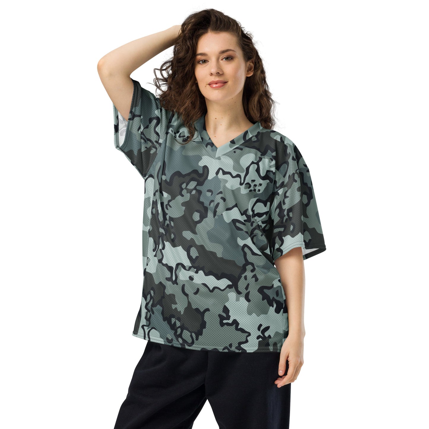 Alaska Chocolate Chip Urban CAMO American football jersey - Football Jersey