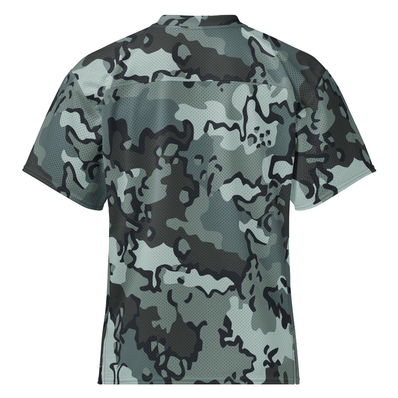 Alaska Chocolate Chip Urban CAMO Unisex American Football Jersey