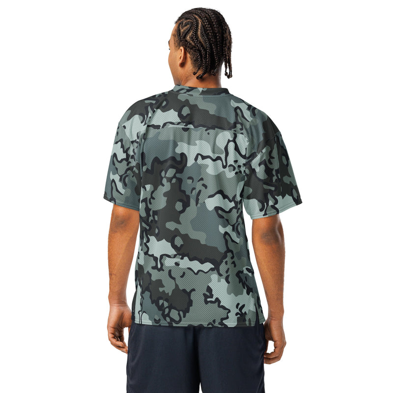 Alaska Chocolate Chip Urban CAMO Unisex American Football Jersey