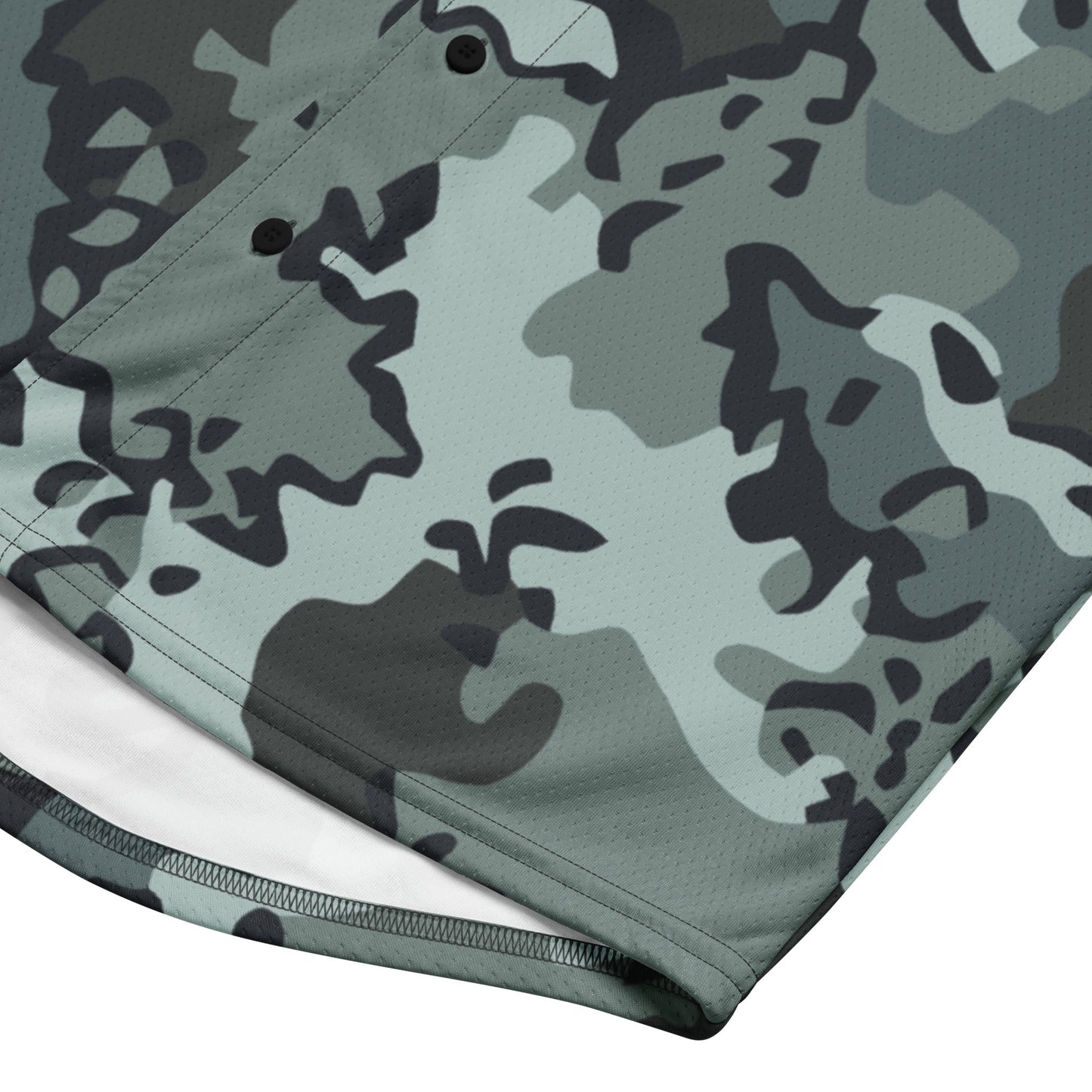 Alaska Chocolate Chip Urban CAMO baseball jersey - Baseball Jerseys