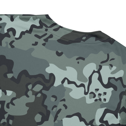 Alaska Chocolate Chip Urban CAMO baseball jersey - Baseball Jerseys