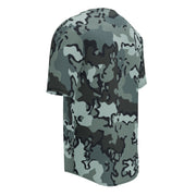 Alaska Chocolate Chip Urban CAMO Unisex Baseball Jersey