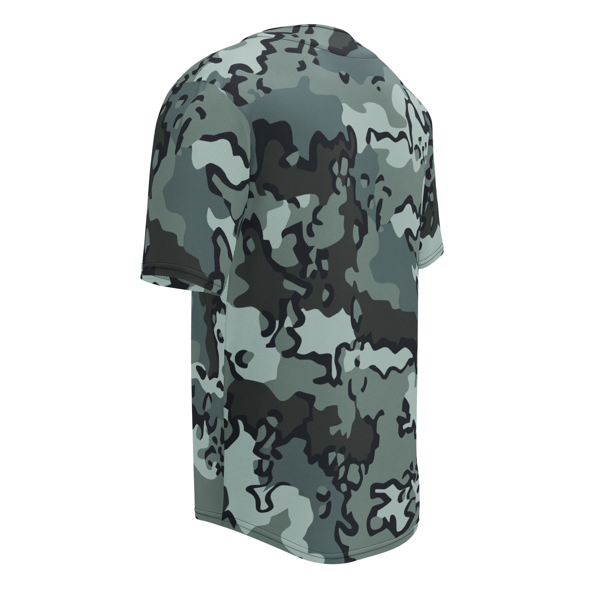 Alaska Chocolate Chip Urban CAMO baseball jersey - Baseball Jerseys