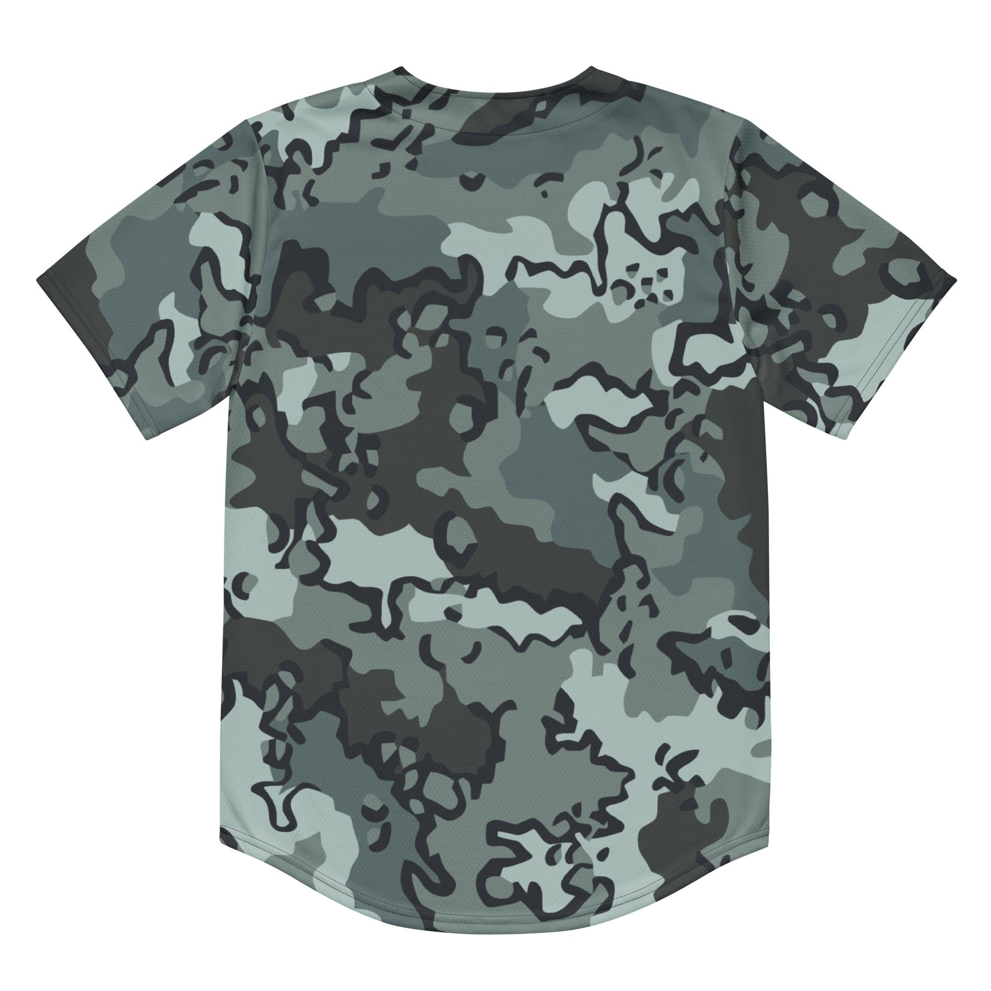 Alaska Chocolate Chip Urban CAMO baseball jersey - Baseball Jerseys