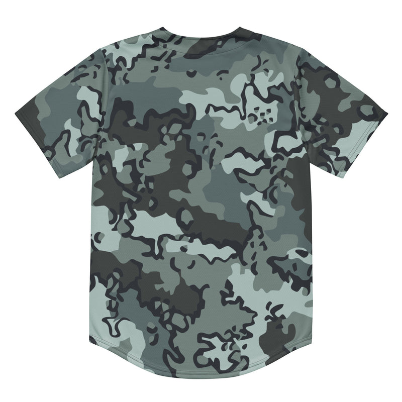 Alaska Chocolate Chip Urban CAMO Unisex Baseball Jersey