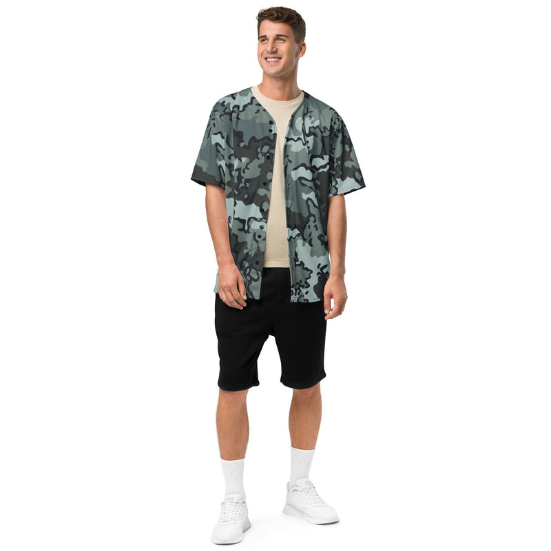 Alaska Chocolate Chip Urban CAMO Unisex Baseball Jersey