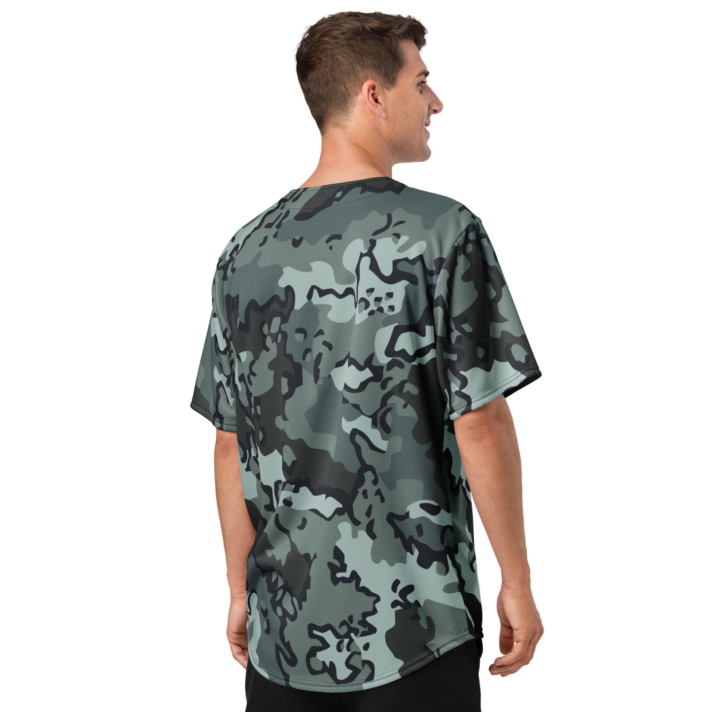 Alaska Chocolate Chip Urban CAMO baseball jersey - Baseball Jerseys