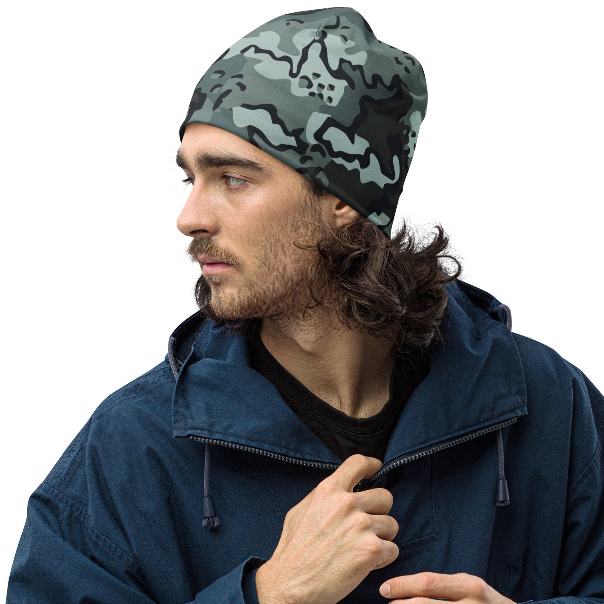 Alaska Chocolate Chip Urban CAMO Beanie - S - Beanies