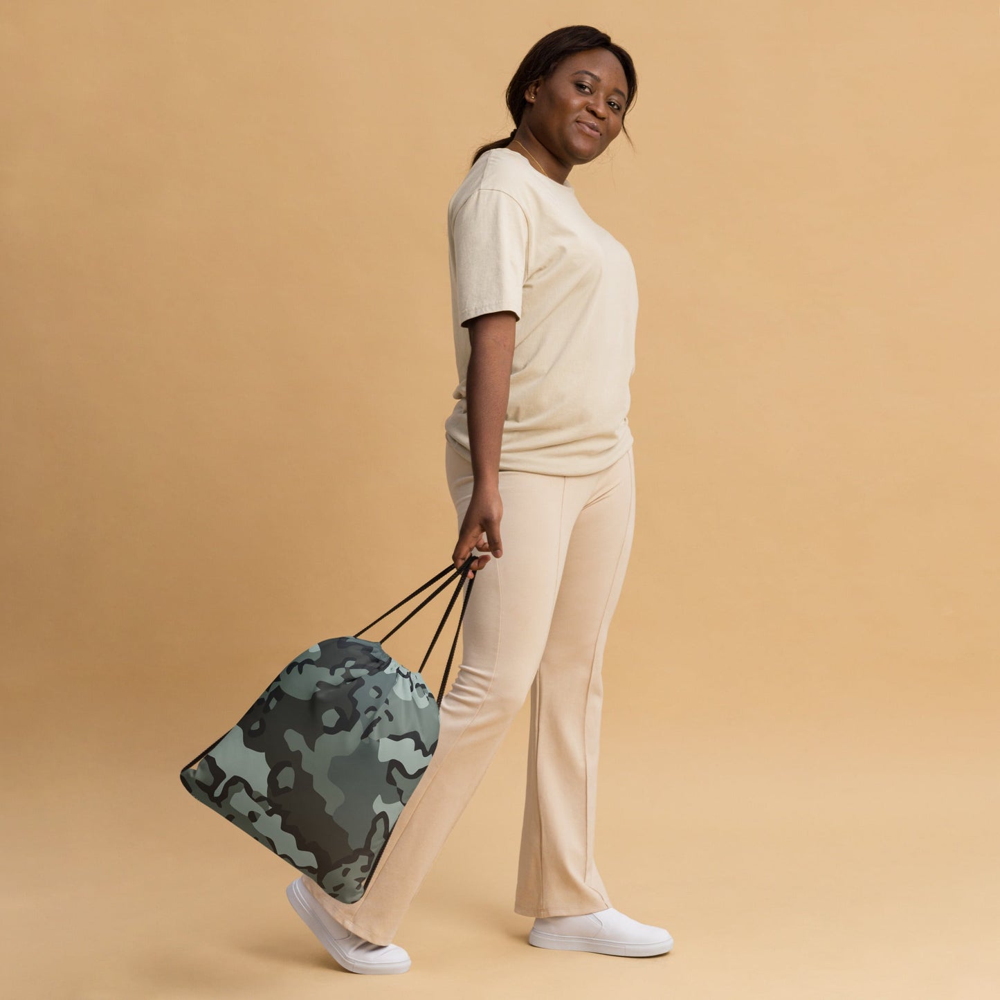 Alaska Chocolate Chip Urban CAMO Drawstring Bag - Bags