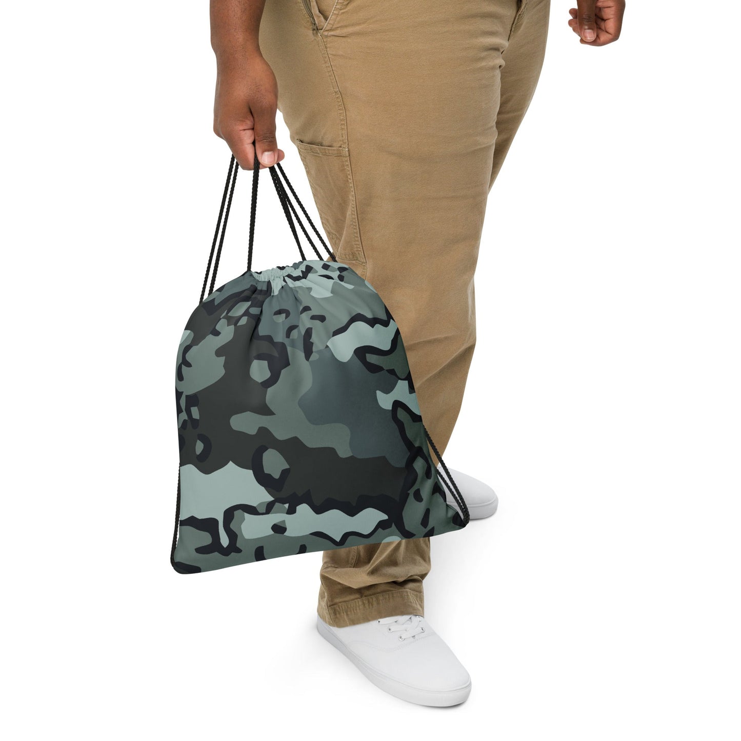 Alaska Chocolate Chip Urban CAMO Drawstring Bag - Bags