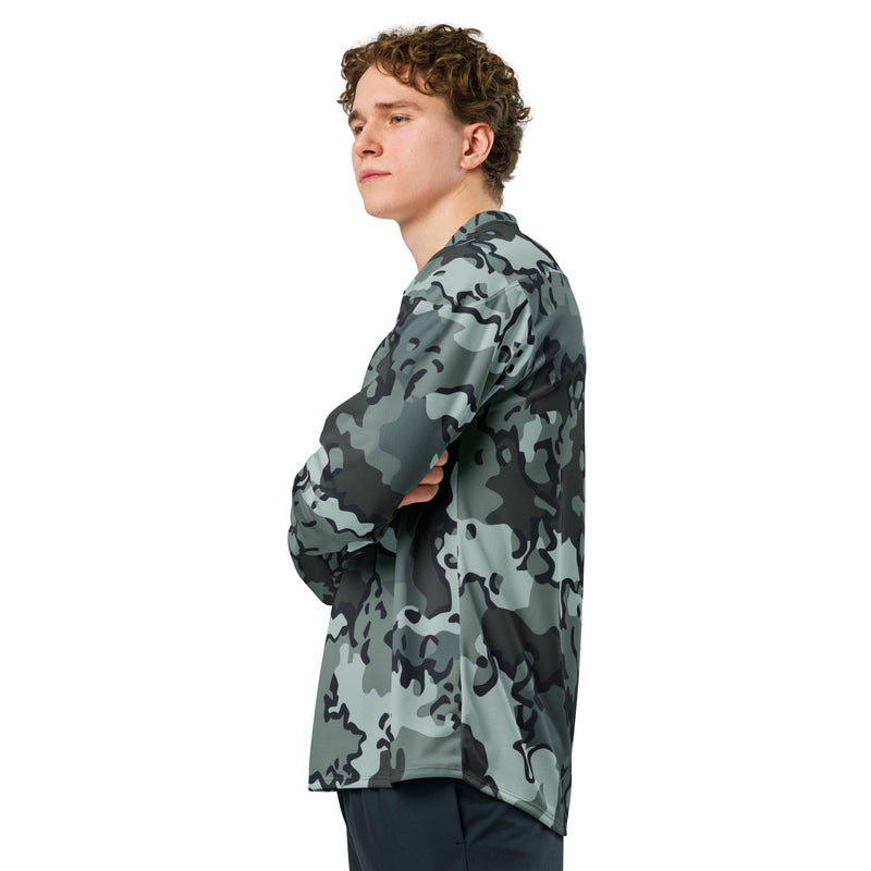 Alaska Chocolate Chip Urban CAMO Unisex Hockey Fan Jersey - 2XS