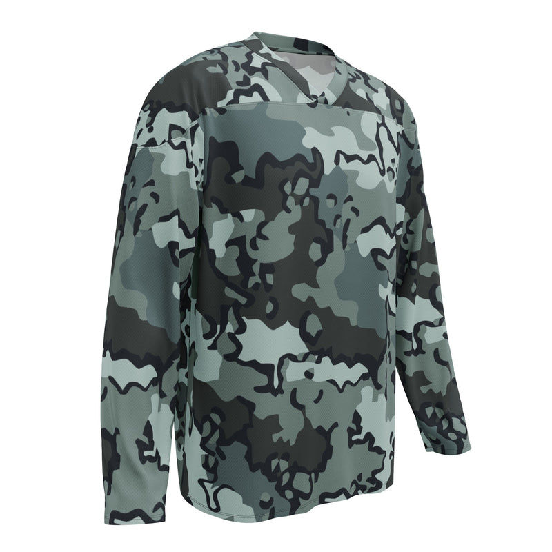 Alaska Chocolate Chip Urban CAMO Unisex Hockey Fan Jersey