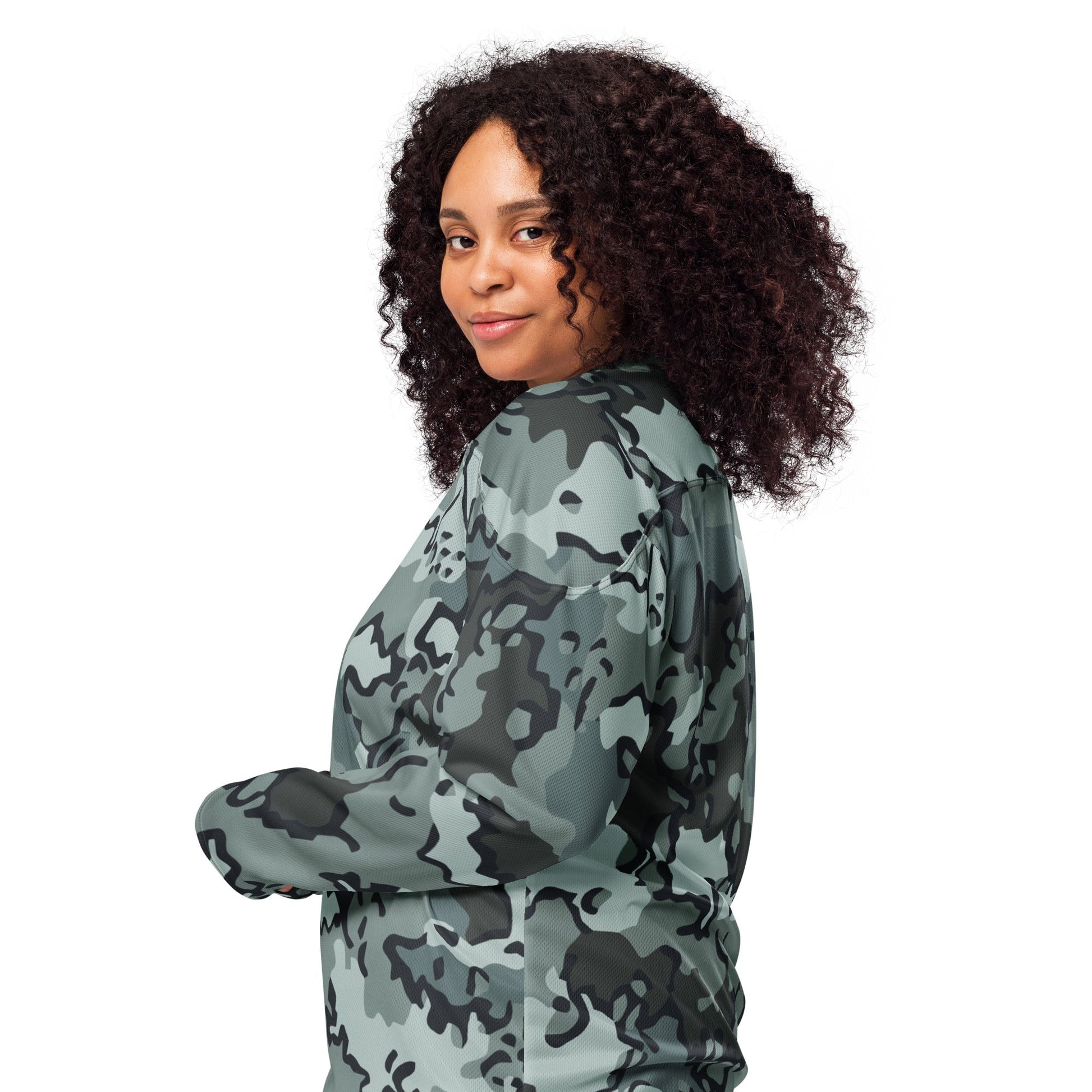 Alaska Chocolate Chip Urban CAMO hockey fan jersey - Hockey Jerseys