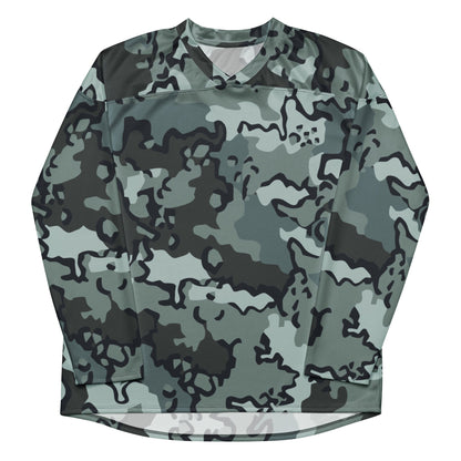 Alaska Chocolate Chip Urban CAMO hockey fan jersey - Hockey Jerseys