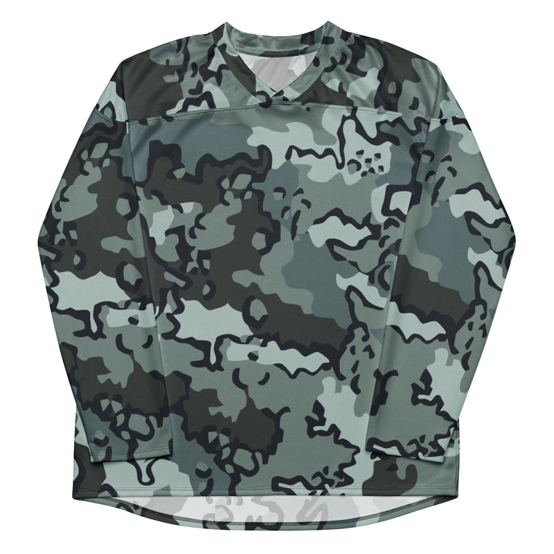 Alaska Chocolate Chip Urban CAMO Unisex Hockey Fan Jersey
