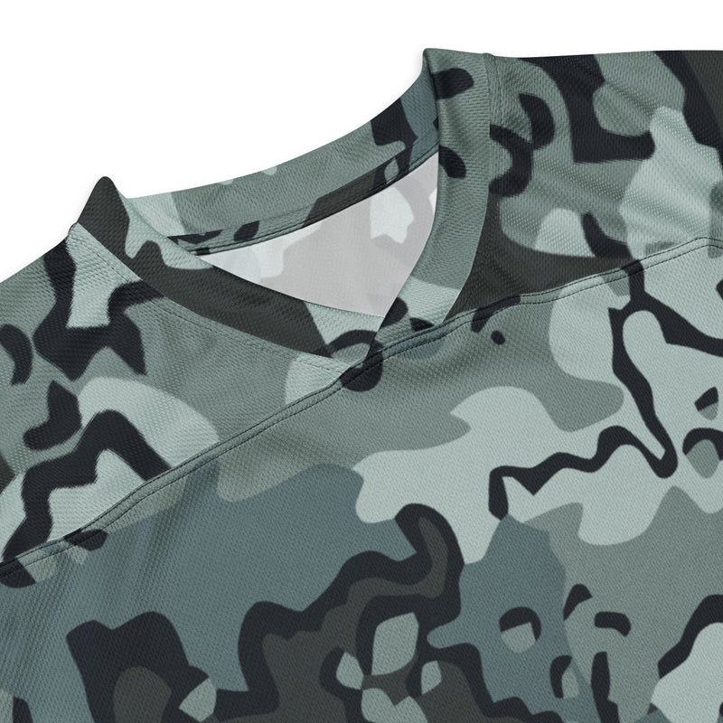 Alaska Chocolate Chip Urban CAMO Unisex Hockey Fan Jersey