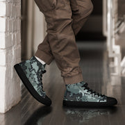 Alaska Chocolate Chip Urban CAMO Mens High-Top Canvas Shoes - 5
