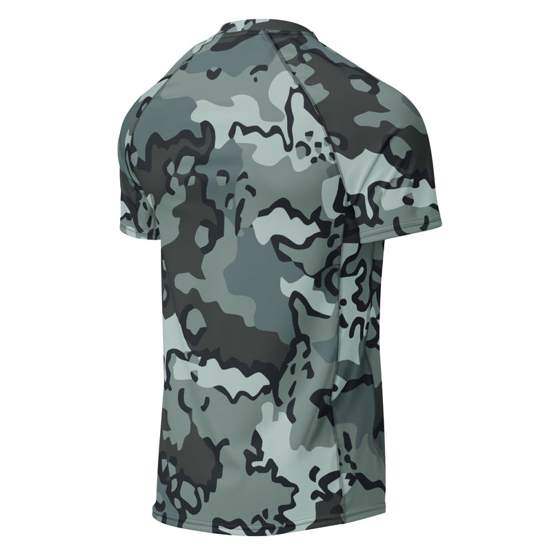 Alaska Chocolate Chip Urban CAMO Mens Short-Sleeve Rash Guard - SS