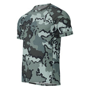 Alaska Chocolate Chip Urban CAMO Mens Short-Sleeve Rash Guard - SS