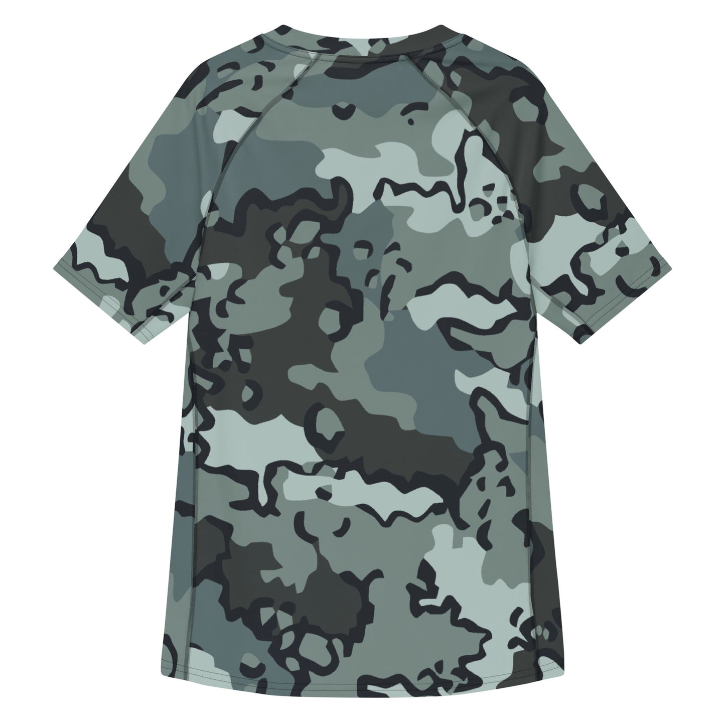 Alaska Chocolate Chip Urban CAMO Mens Short-Sleeve Rash Guard - Short-sleeve Guards
