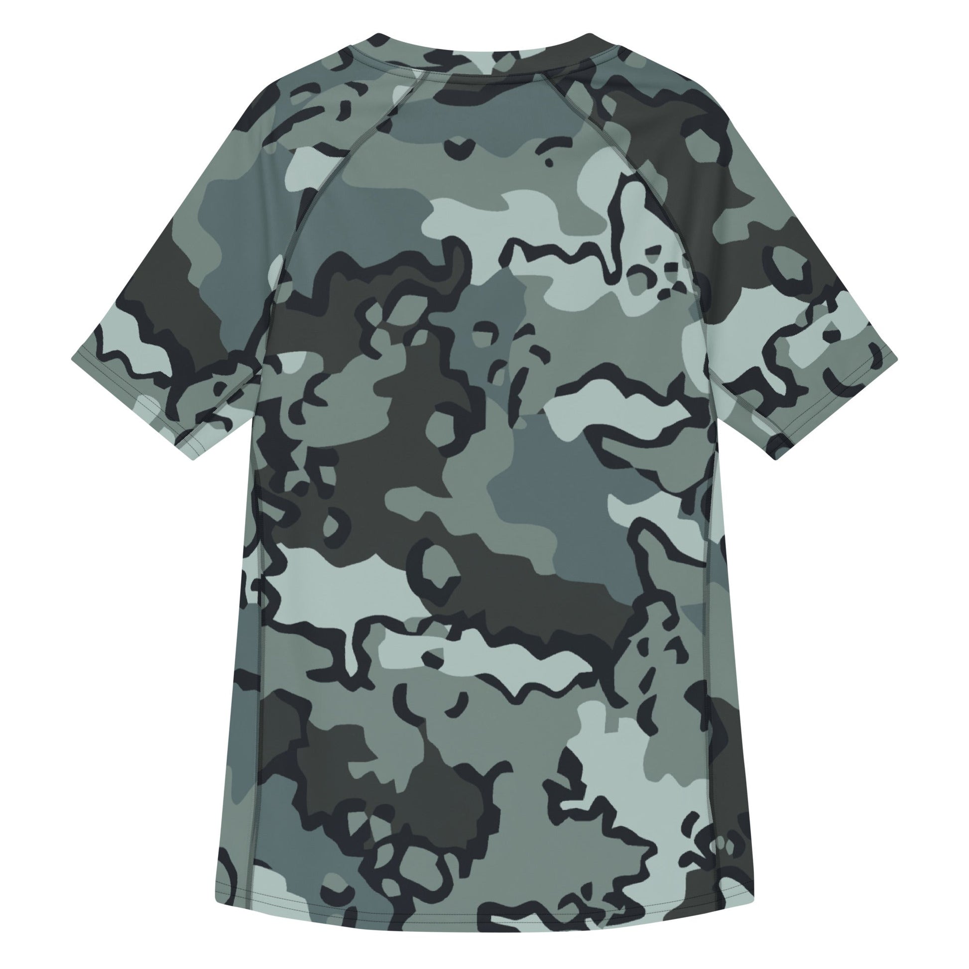Alaska Chocolate Chip Urban CAMO Mens Short-Sleeve Rash Guard - Short-sleeve Guards