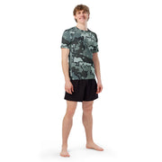 Alaska Chocolate Chip Urban CAMO Mens Short-Sleeve Rash Guard - SS