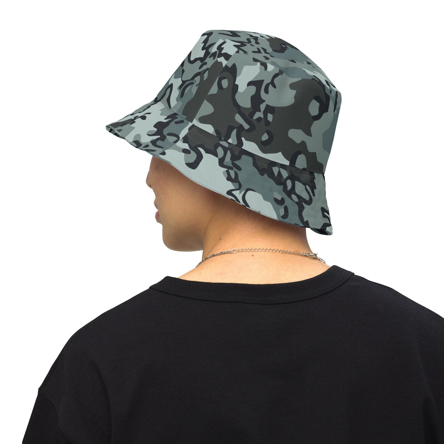 Alaska Chocolate Chip Urban CAMO Reversible bucket hat - S/M - Bucket Hats