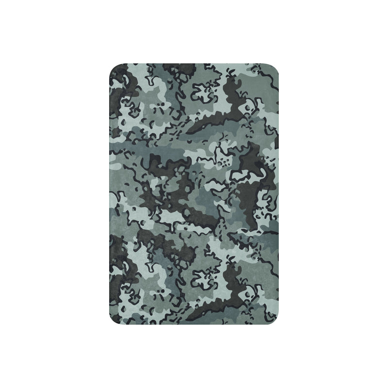 Alaska Chocolate Chip Urban CAMO Sherpa Blanket