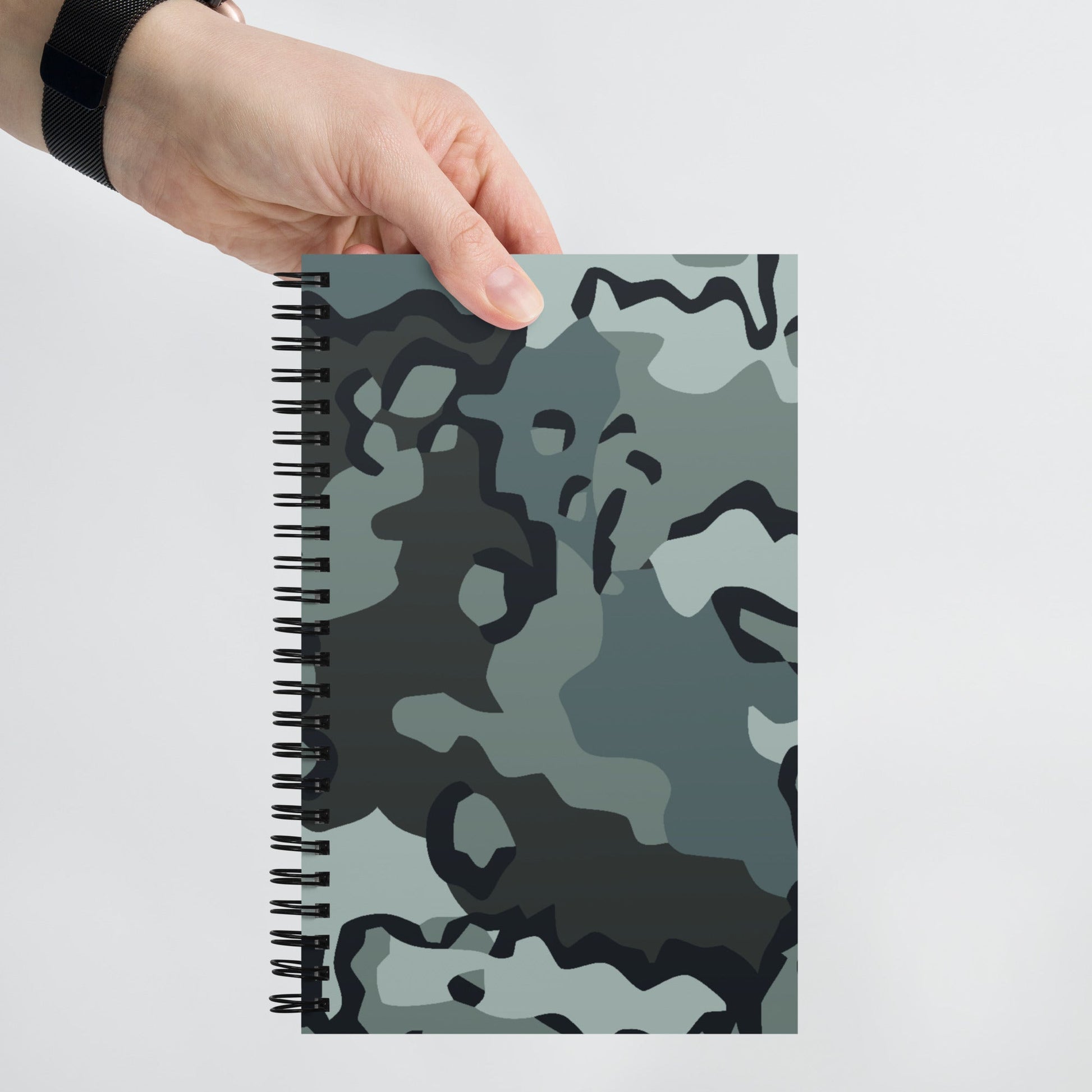 Alaska Chocolate Chip Urban CAMO Spiral notebook - Notebooks