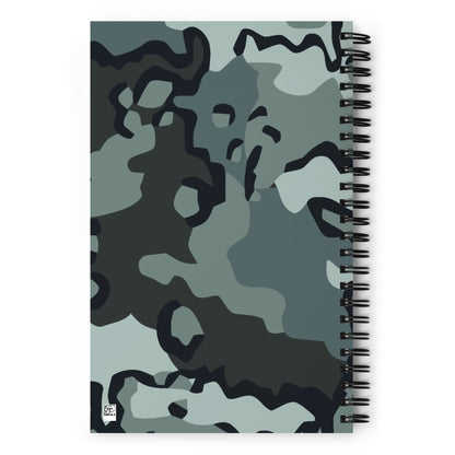 Alaska Chocolate Chip Urban CAMO Spiral notebook - Notebooks