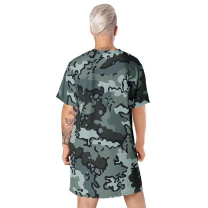 Alaska Chocolate Chip Urban CAMO T-shirt dress - Womens T-Shirt Dresses