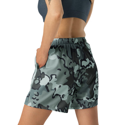 Alaska Chocolate Chip Urban CAMO Unisex Athletic Long Shorts
