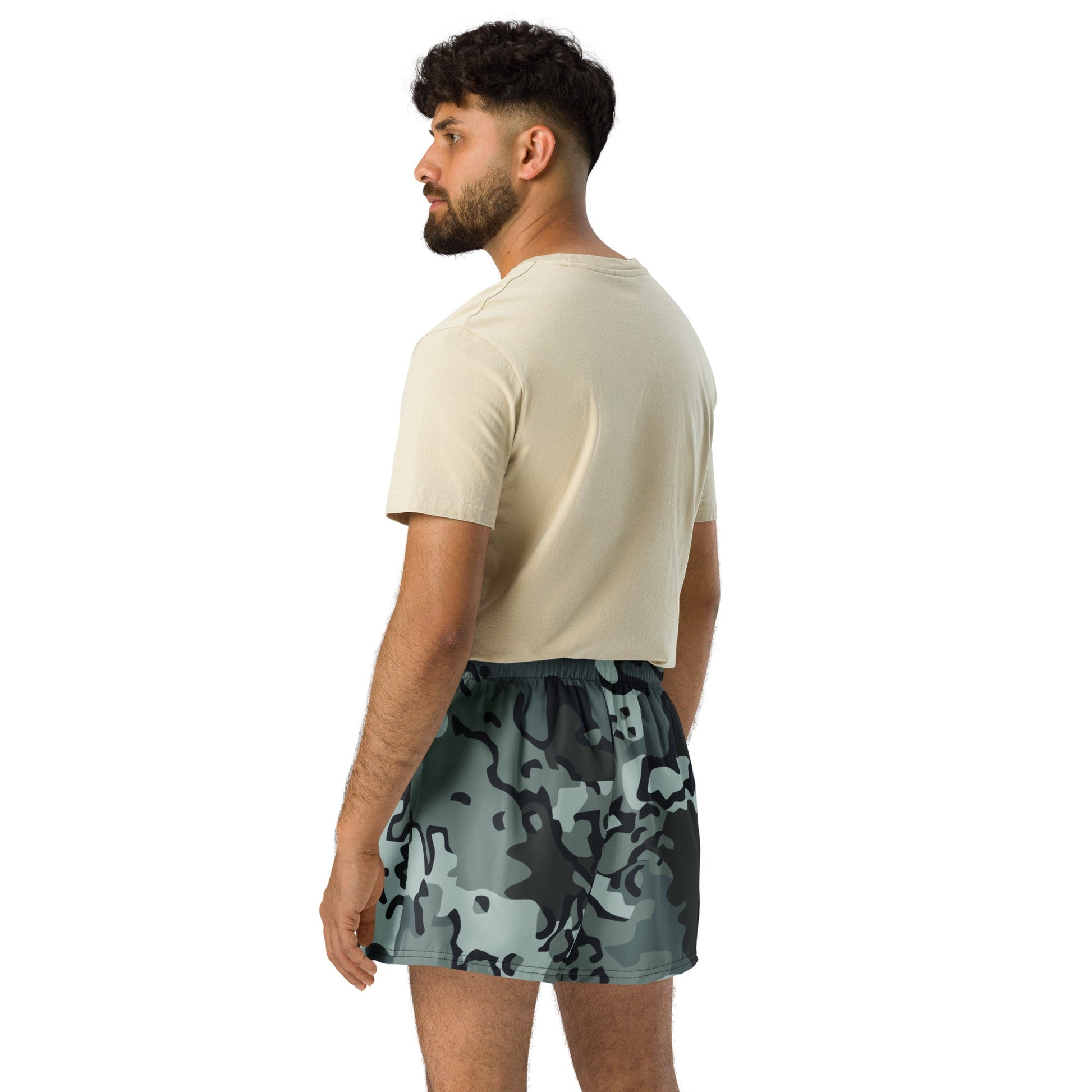 Alaska Chocolate Chip Urban CAMO Unisex Athletic Shorts