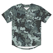 Alaska Chocolate Chip Urban CAMO Unisex Baseball Jersey