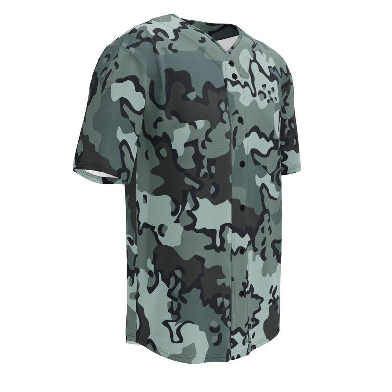 Alaska Chocolate Chip Urban CAMO Unisex Baseball Jersey