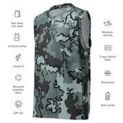 Alaska Chocolate Chip Urban CAMO Unisex Basketball Jersey