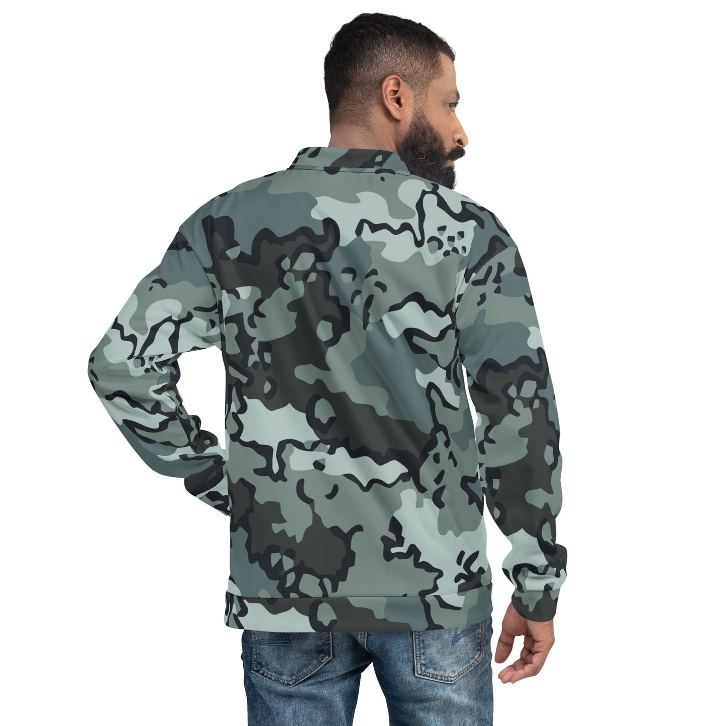 Alaska Chocolate Chip Urban CAMO Unisex Bomber Jacket - Jackets