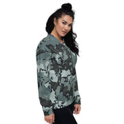 Alaska Chocolate Chip Urban CAMO Unisex Bomber Jacket