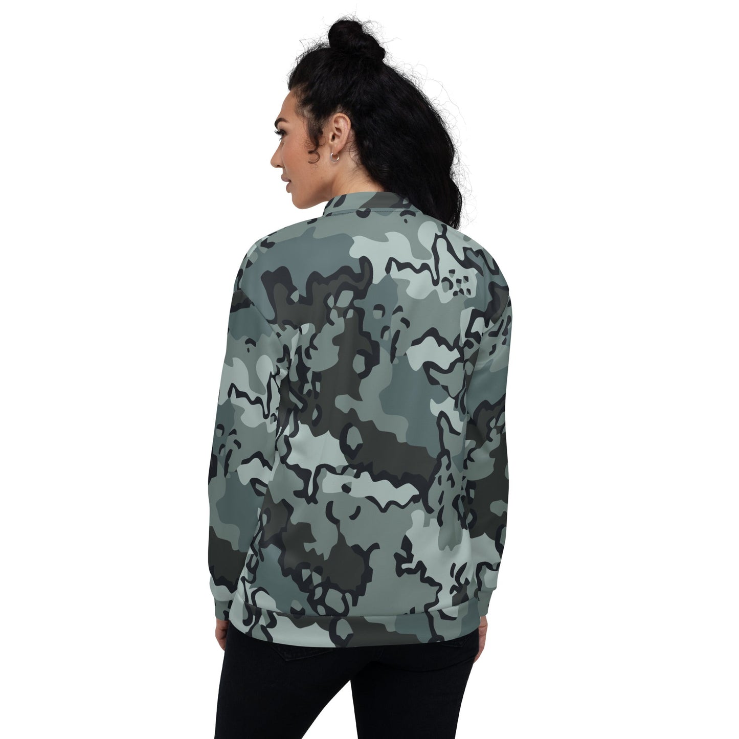 Alaska Chocolate Chip Urban CAMO Unisex Bomber Jacket - Jackets