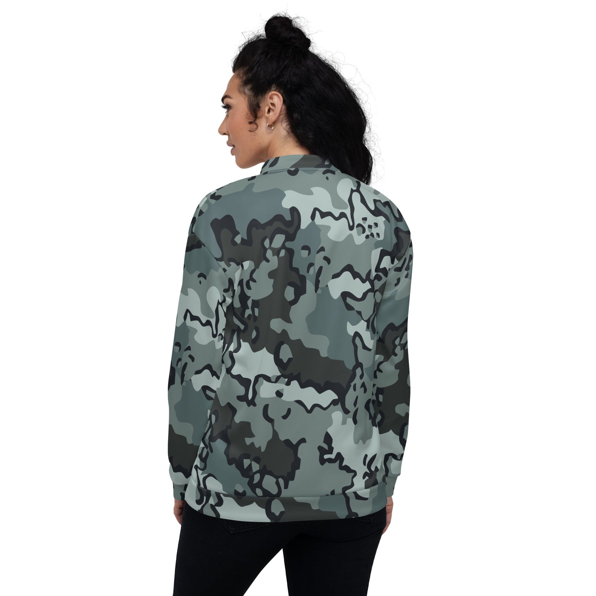 Alaska Chocolate Chip Urban CAMO Unisex Bomber Jacket - Jackets