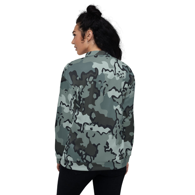 Alaska Chocolate Chip Urban CAMO Unisex Bomber Jacket