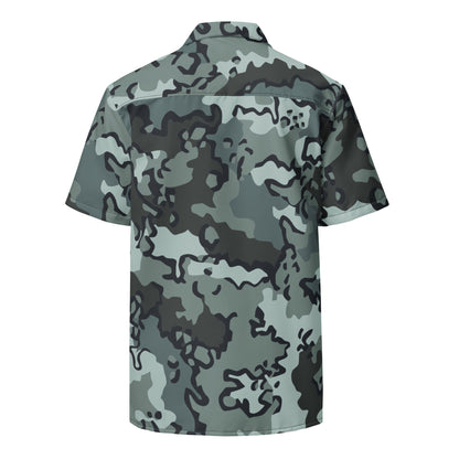 Alaska Chocolate Chip Urban CAMO Unisex button shirt - Button Shirts