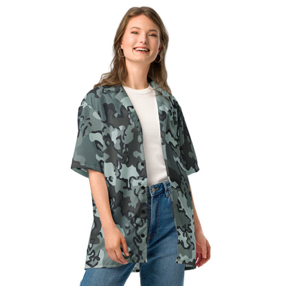 Alaska Chocolate Chip Urban CAMO Unisex button shirt - Button Shirts