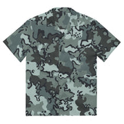 Alaska Chocolate Chip Urban CAMO Unisex Short-Sleeve Button Shirt - 2XS - Button-Up